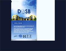 Tablet Screenshot of dosb.com.my