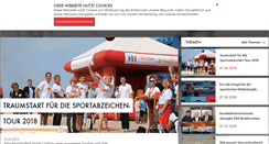 Desktop Screenshot of dosb.de